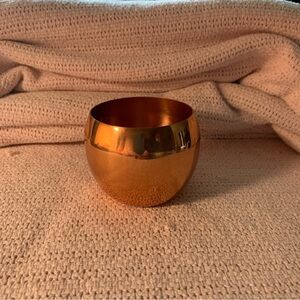 Copper roly poly cup - bowl Copperctaft Guild..3”